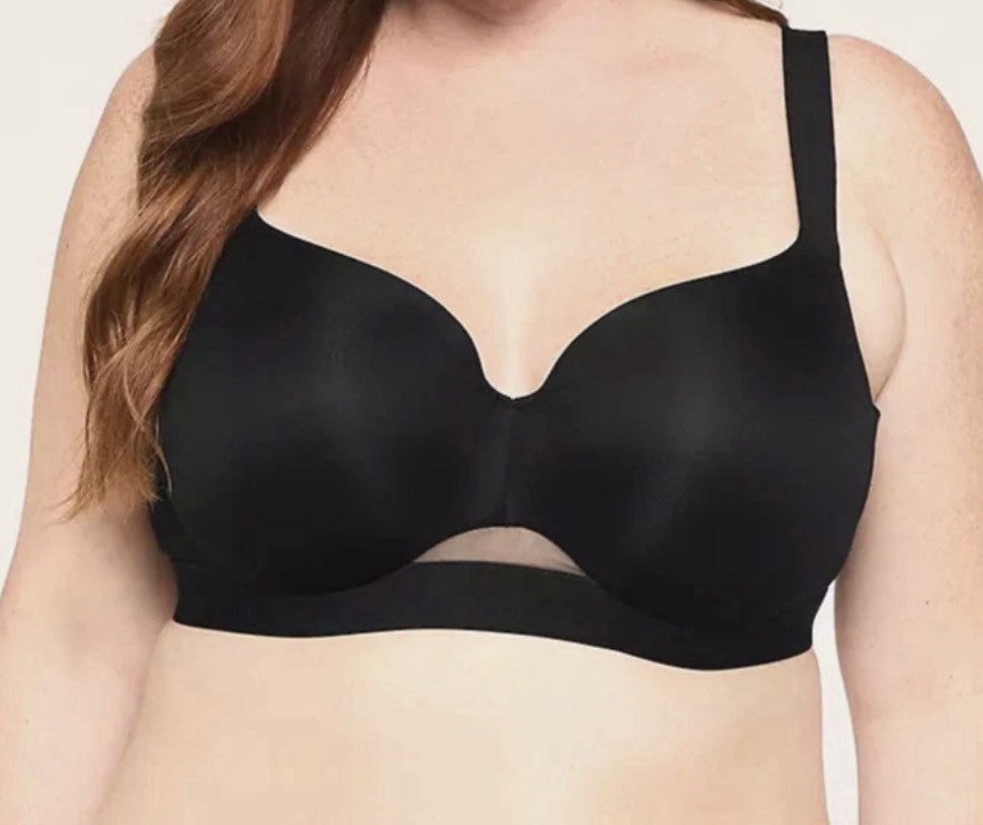 Cacique Totally Smooth Lightly Lined Balconette Bra 42D Deep Plum NWT Cacique Totally Smooth Lightly Lined Balconette Bra 42D Deep Plum NWT