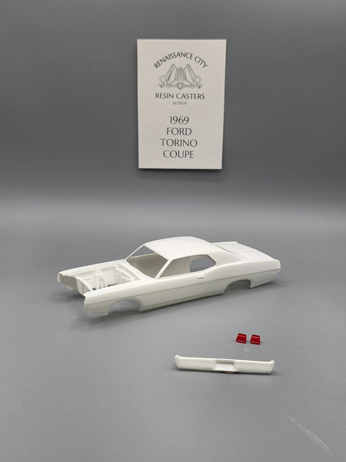 1969 Ford Torino Formal Roof Coupe 1/25th Scale Resin Cast Conversion kit RCRC 1969 Ford Torino Formal Roof Coupe 1/25th Scale Resin Cast Conversion kit RCRC