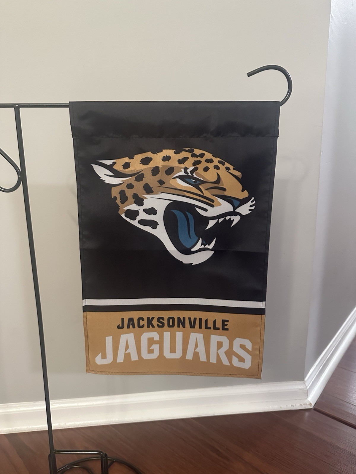 Jacksonville Jaguars Garden Flag Double Sided Jags  Premium Yard Flag 12” X 18”