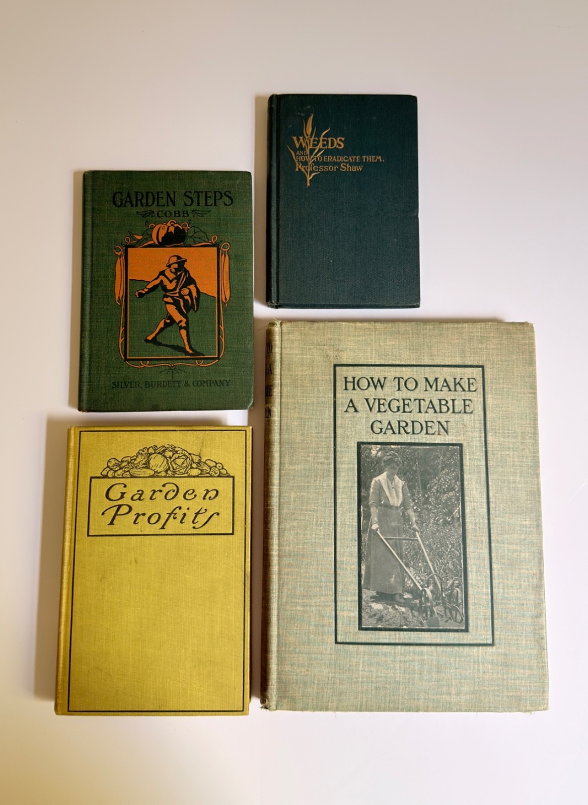 Antique Garden Books - How to Make a Vegetable Garden - Edith Loring Fullerton