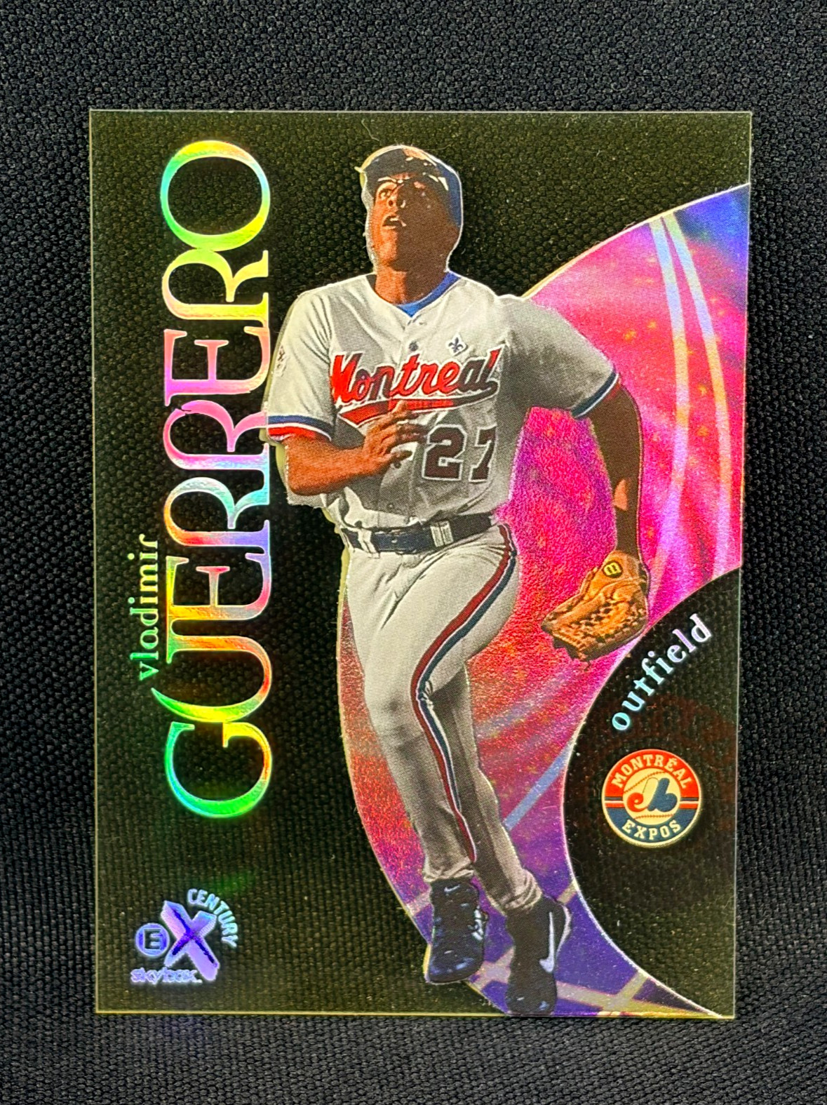 1999 Skybox E-X Century Baseball  - VLADIMIR GUERRERO #7 - 90's ACETATE - EXPOS