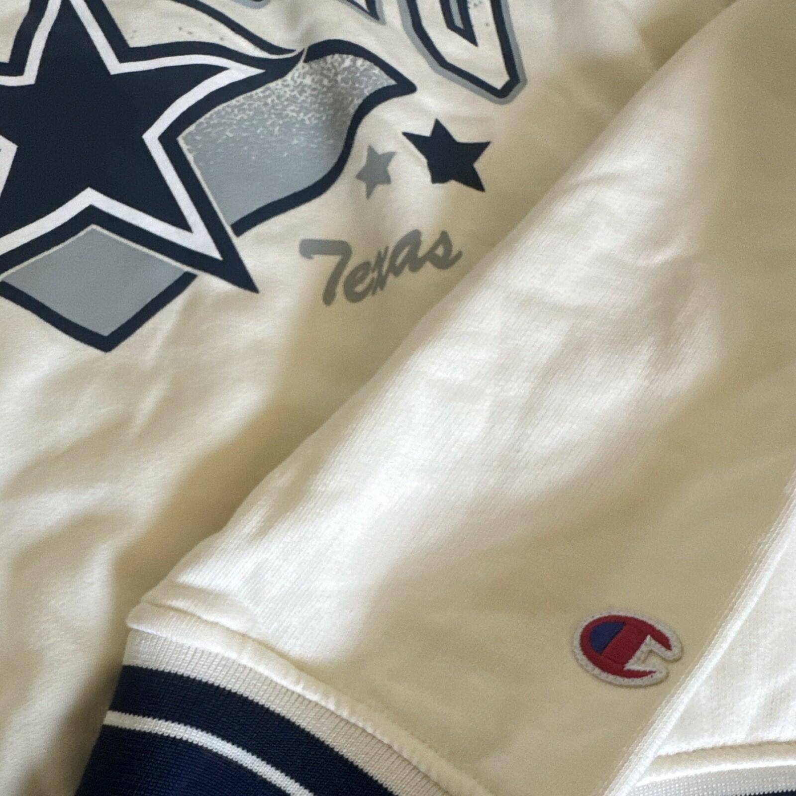 Champion Dallas Cowboys Womens Hoodie Cream Beige Retro NFL NWT Various Sizes Champion Dallas Cowboys Womens Hoodie Cream Beige Retro NFL NWT Various Sizes
