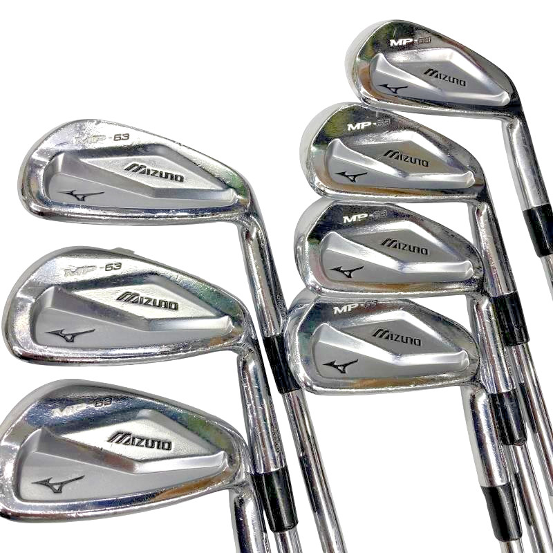 Mizuno MP-63 Iron Set 7pcs 4-Pw Stiff Flex Dynamic Gold S200 RH