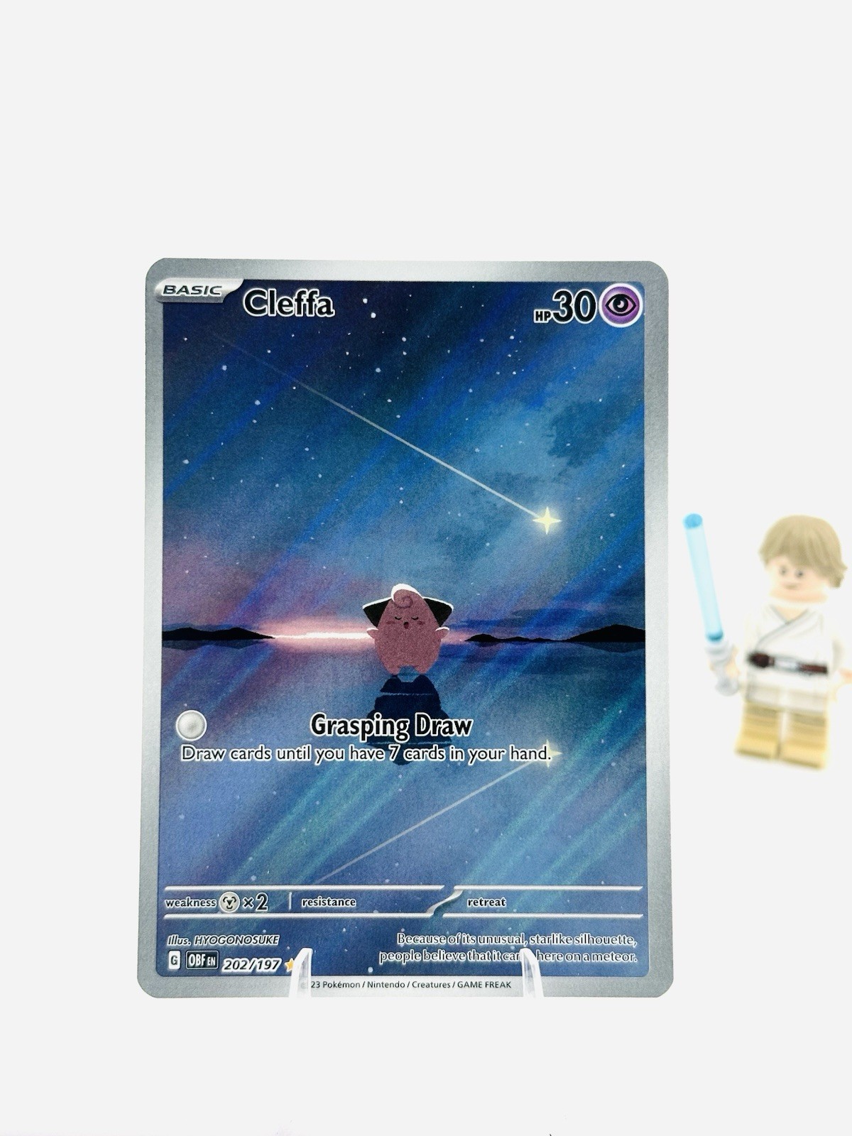 Cleffa 202/197 SV03: Obsidian Flames Holo NM