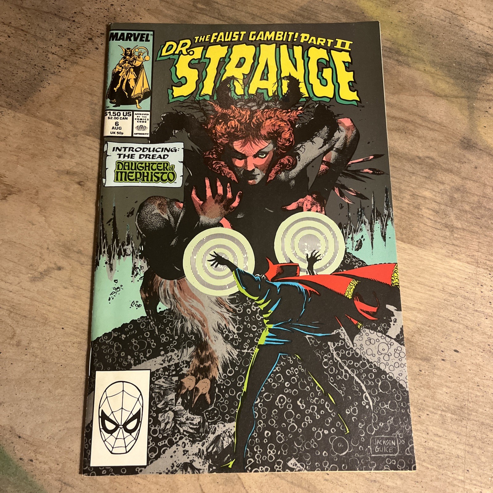 DR STRANGE #6 (1989) MARVEL COMICS 1ST GAEA MEPHISTA Daughter of Mephisto (146)