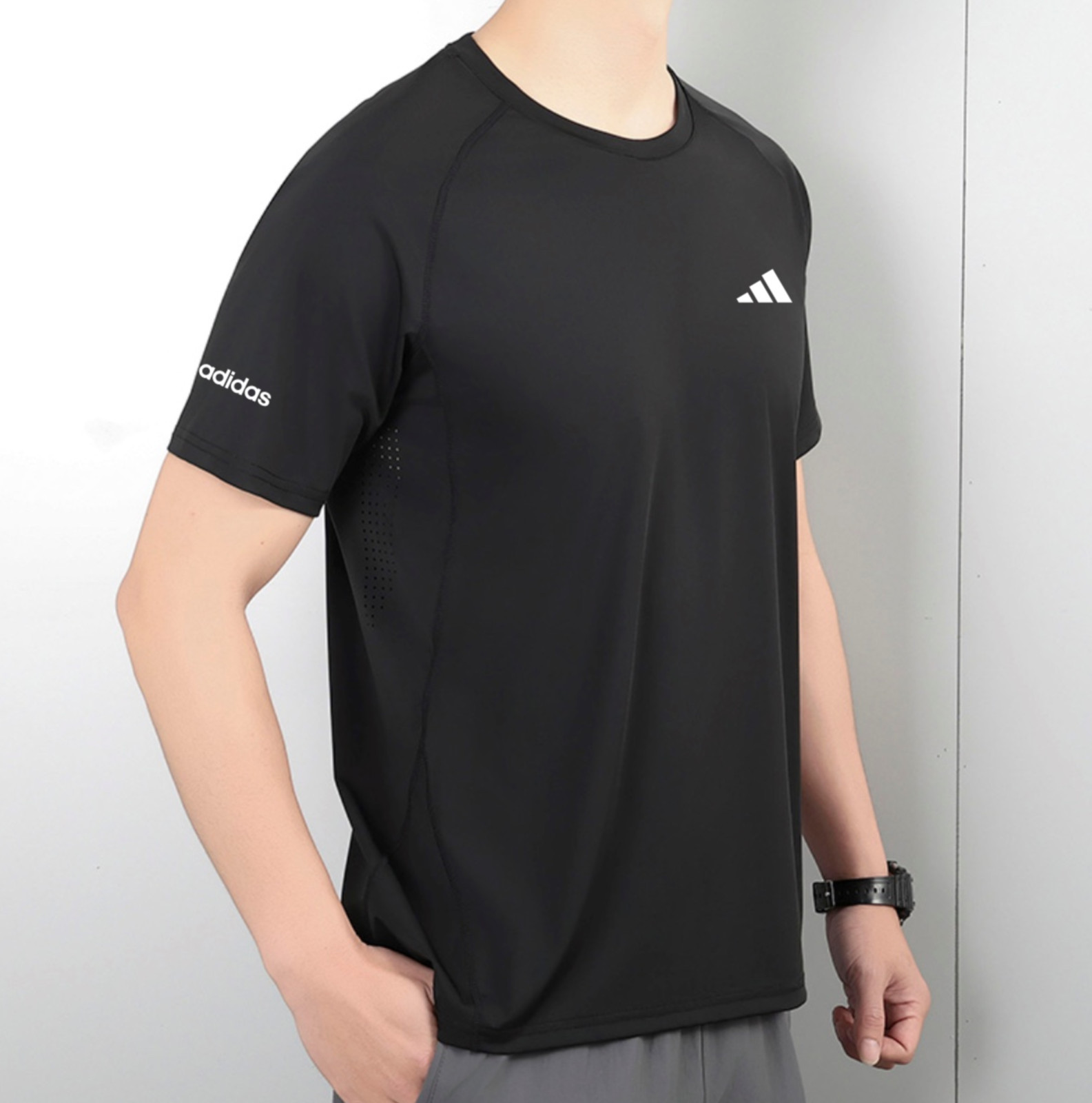Adidas Climalit Ultimate Tee Athletic Performance T Shirt Men