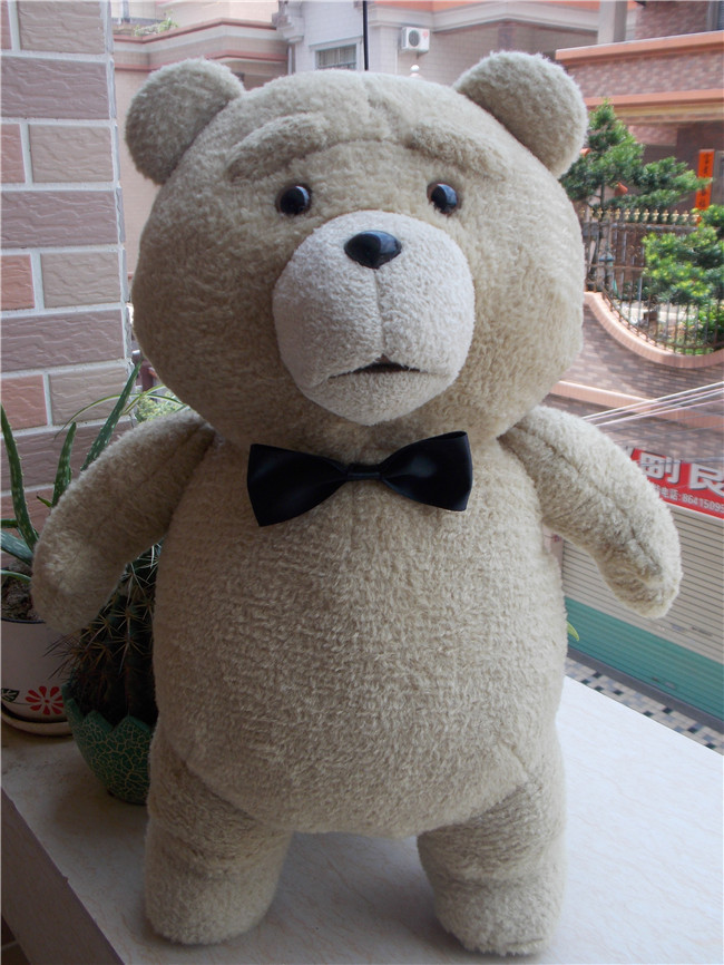 New Ted 2 Movie TED the Bear Black Bow Tie PLUSH Doll Soft Toy 18 New Ted 2 Movie TED the Bear Black Bow Tie PLUSH Doll Soft Toy 18