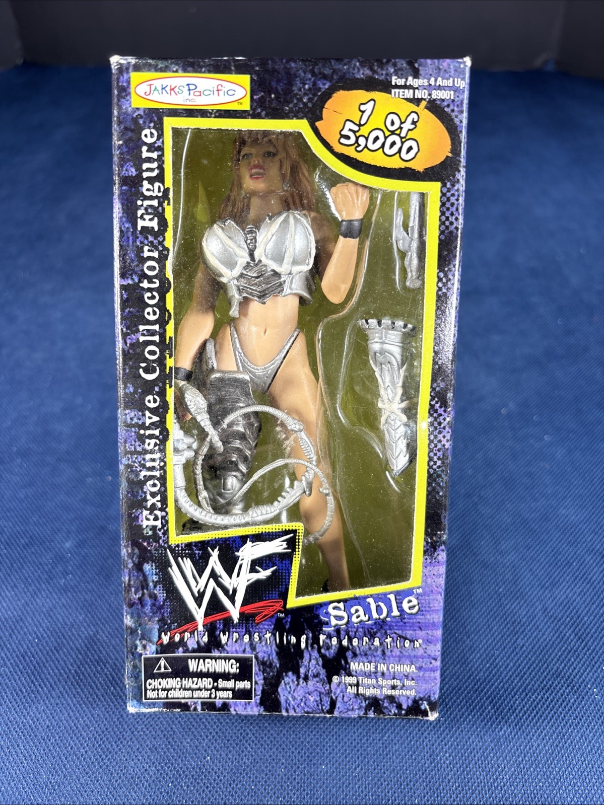 WWF Sable 38 Special Jakks Pacific Exclusive Figure 1 of 5000 Vintage 1999 89001