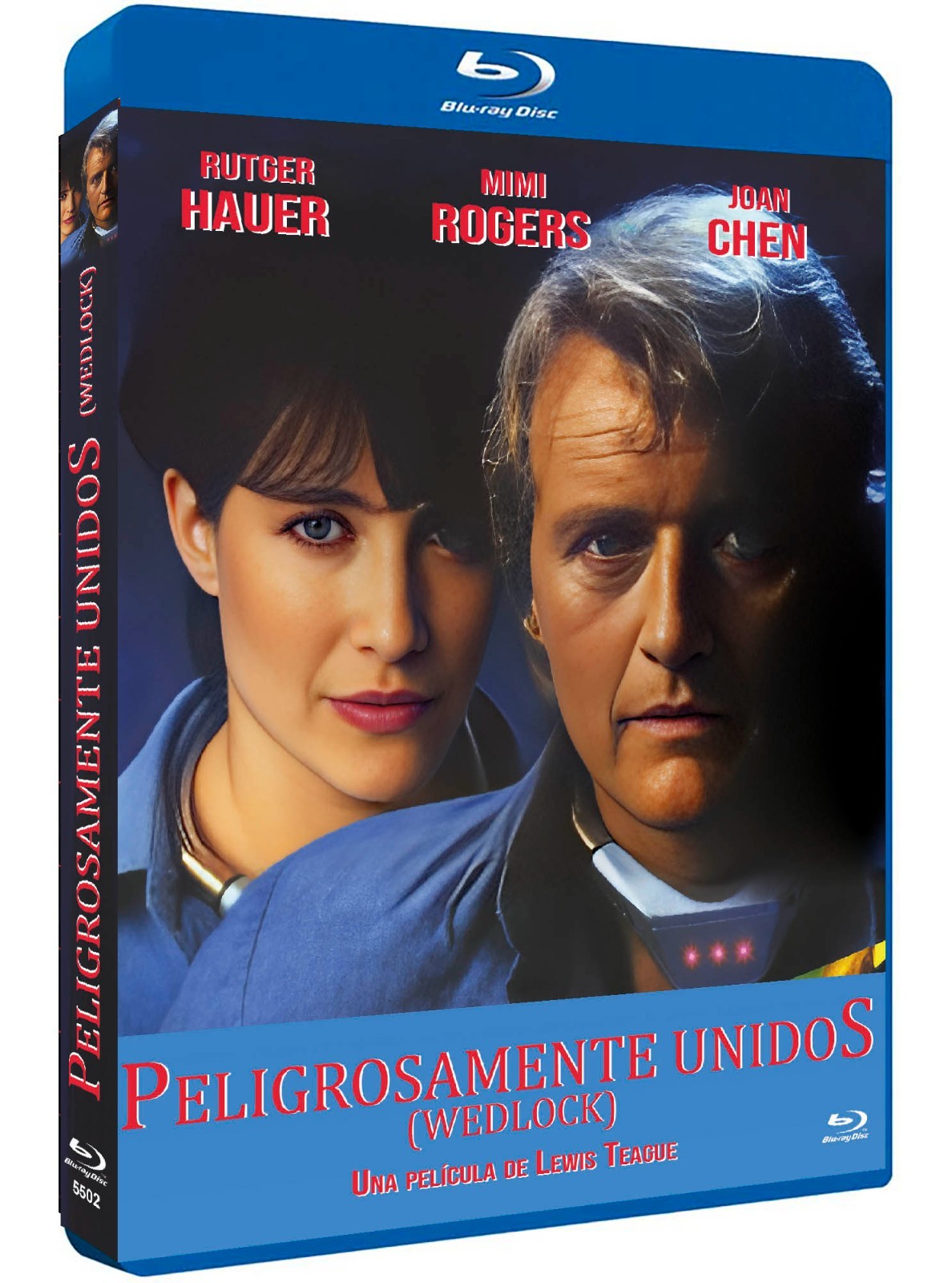 Wedlock (1991) Rutger Hauer Blu-Ray NEW (Spanish Package/English Audio)