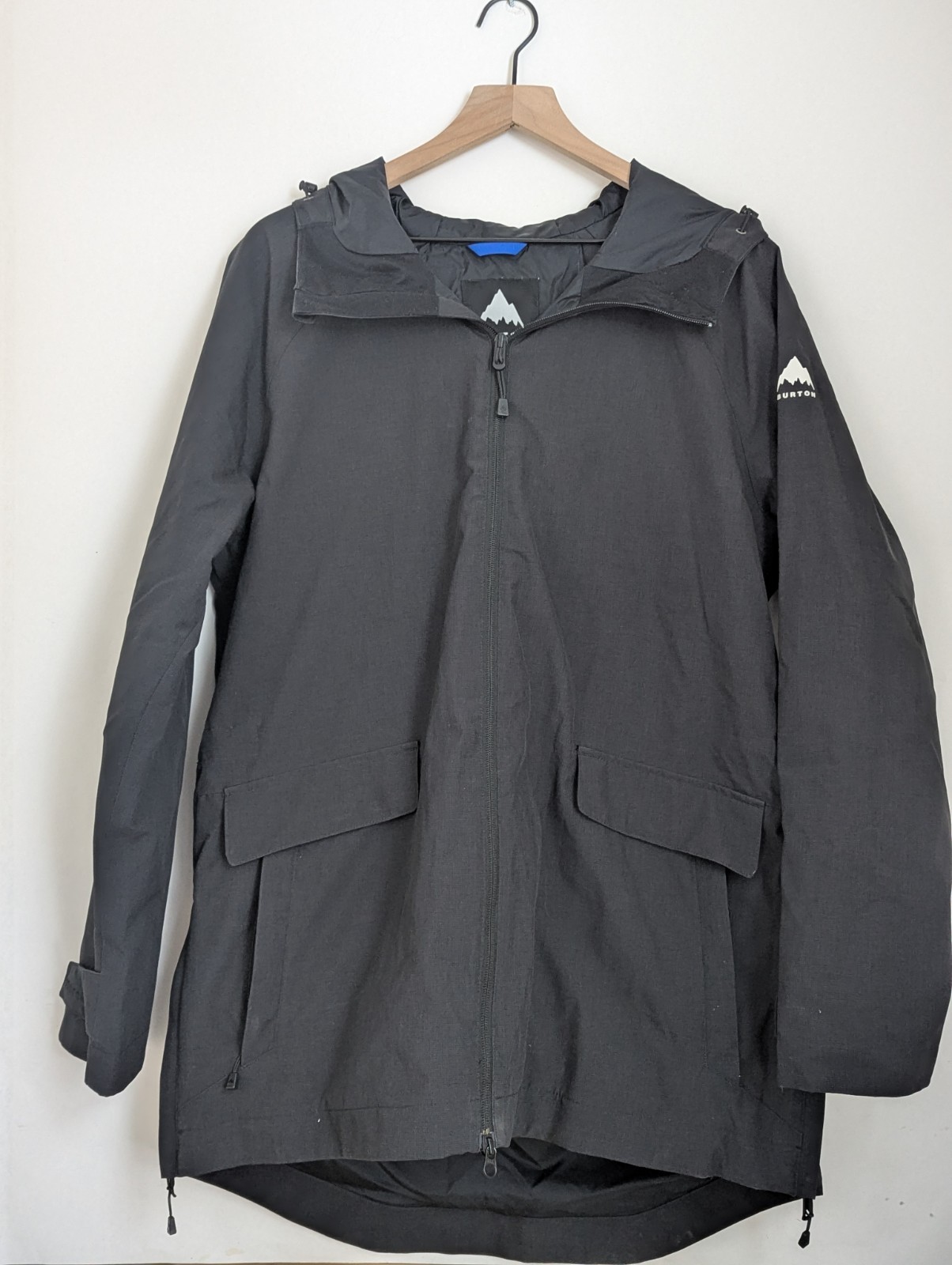 BURTON Womens Sz L Snowboard Snow  LALIK Heathered Black 