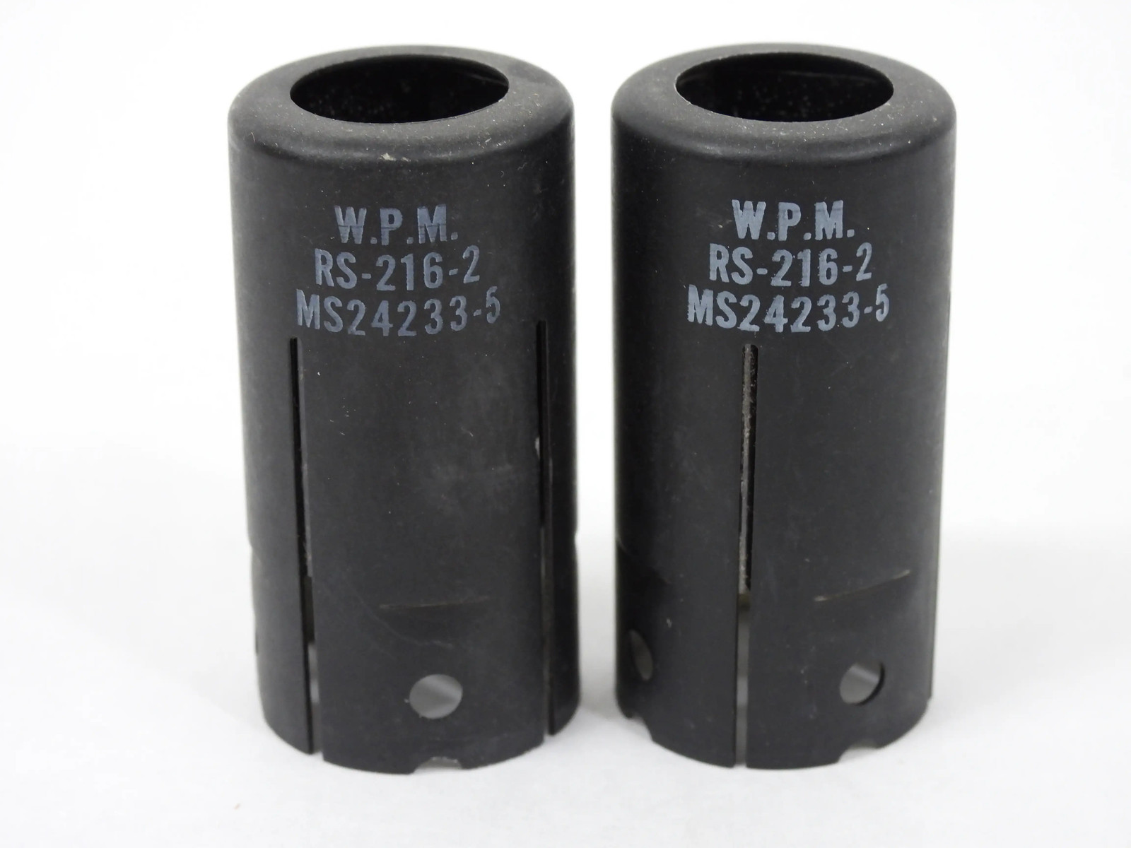 WRM MS24233-5 RS-126-2 Vintage 9-Pin Tube Shield 12AX7 ECC83 12AU7 6DJ8 (pair)