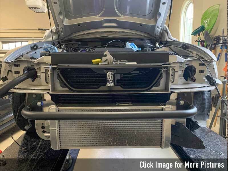 1999-04 Mustang Front Bumper Support with GT 500 Heat Exchanger