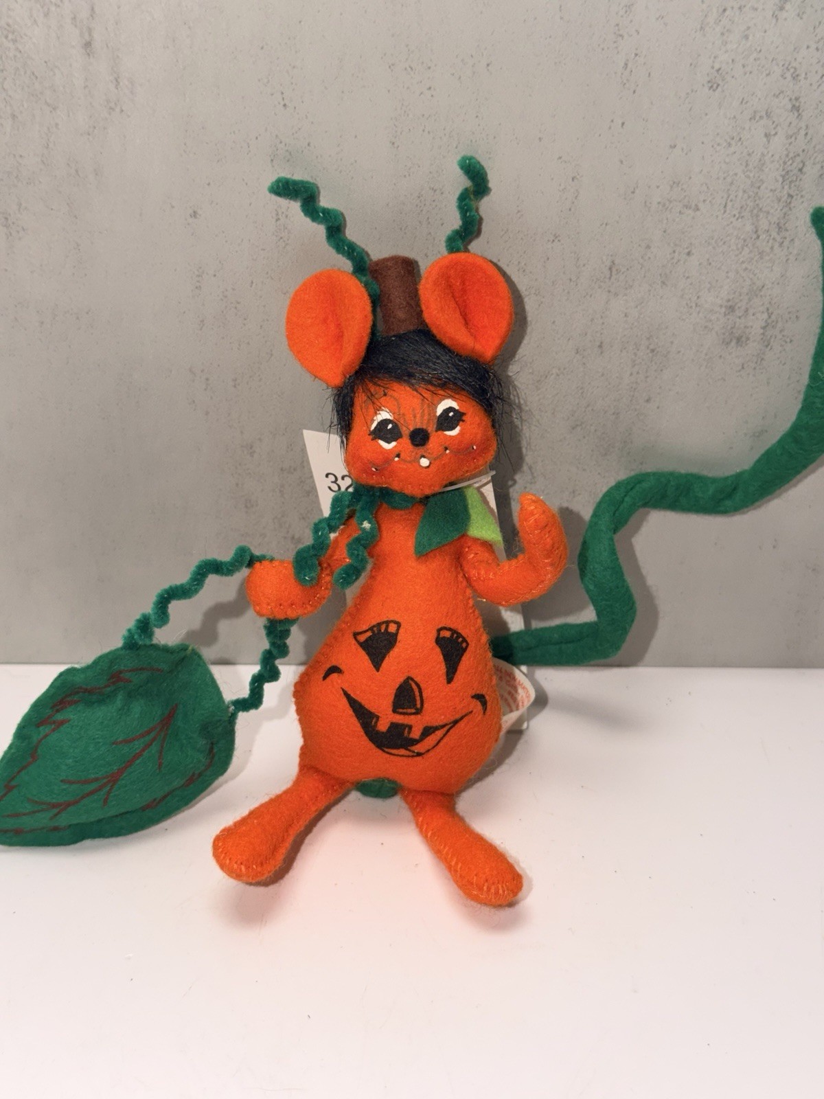 Vintage Annalee 2003 Halloween Pumpkin Mouse 4” Collectible MINT NWT RARE