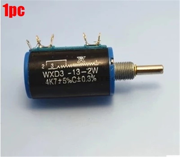 Rotary Multiturn Wirewound WXD3-13-2W Potentiometer 4.7K Ohm Ic New hb *vm