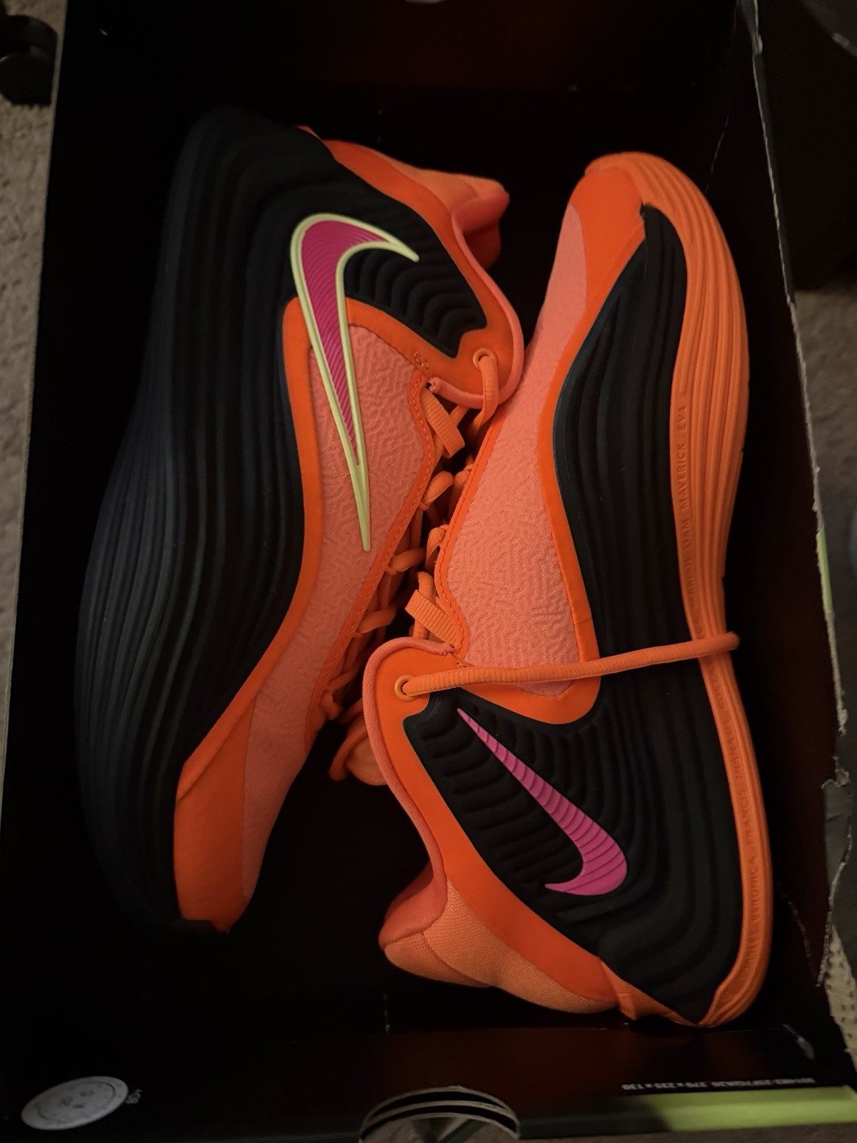 Nike Giannis Freak 7 Total Orange/Hyper Pink Orange/Black/Pink Low Top
