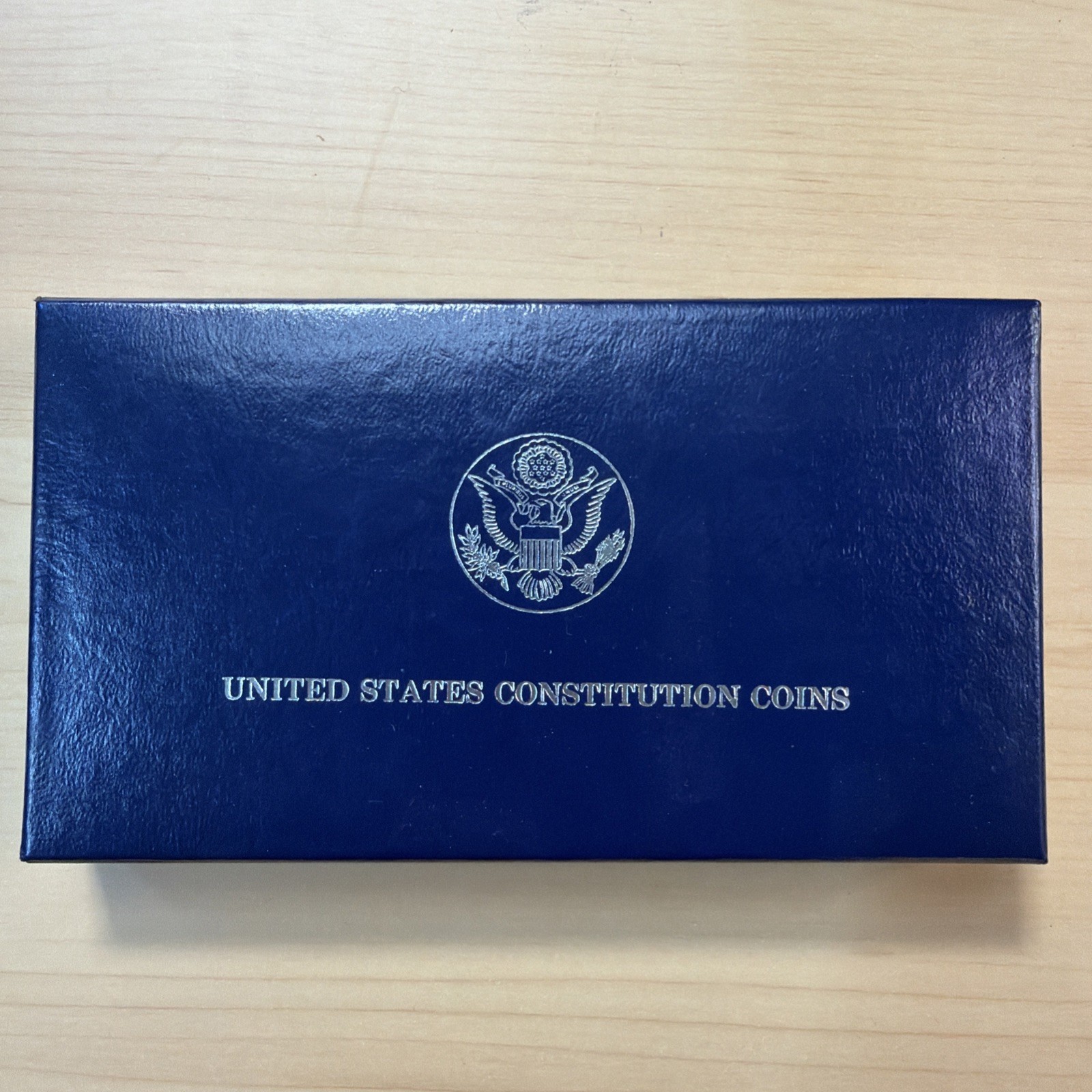1987 S United States Mint US Constitution Proof Silver Dollar  $1 Coin With COA