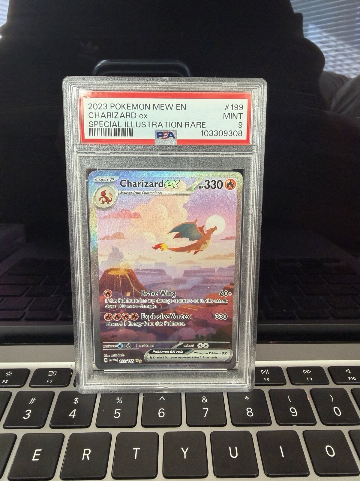 Charizard ex 199/165 SV 151 Special Illustration Rare Holo EN PSA 9 Charizard ex 199/165 SV 151 Special Illustration Rare Holo EN PSA 9