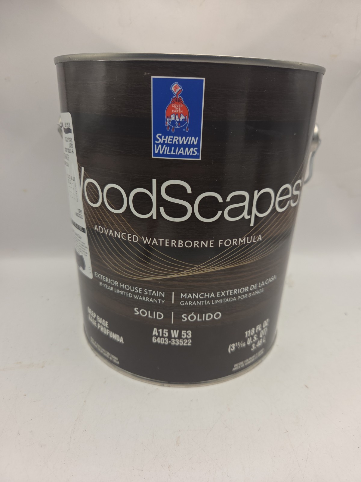 1 Gallon Sherwin Williams WoodScapes Solid Color 7006 Extra White Exterior House 1 Gallon Sherwin Williams WoodScapes Solid Color 7006 Extra White Exterior House