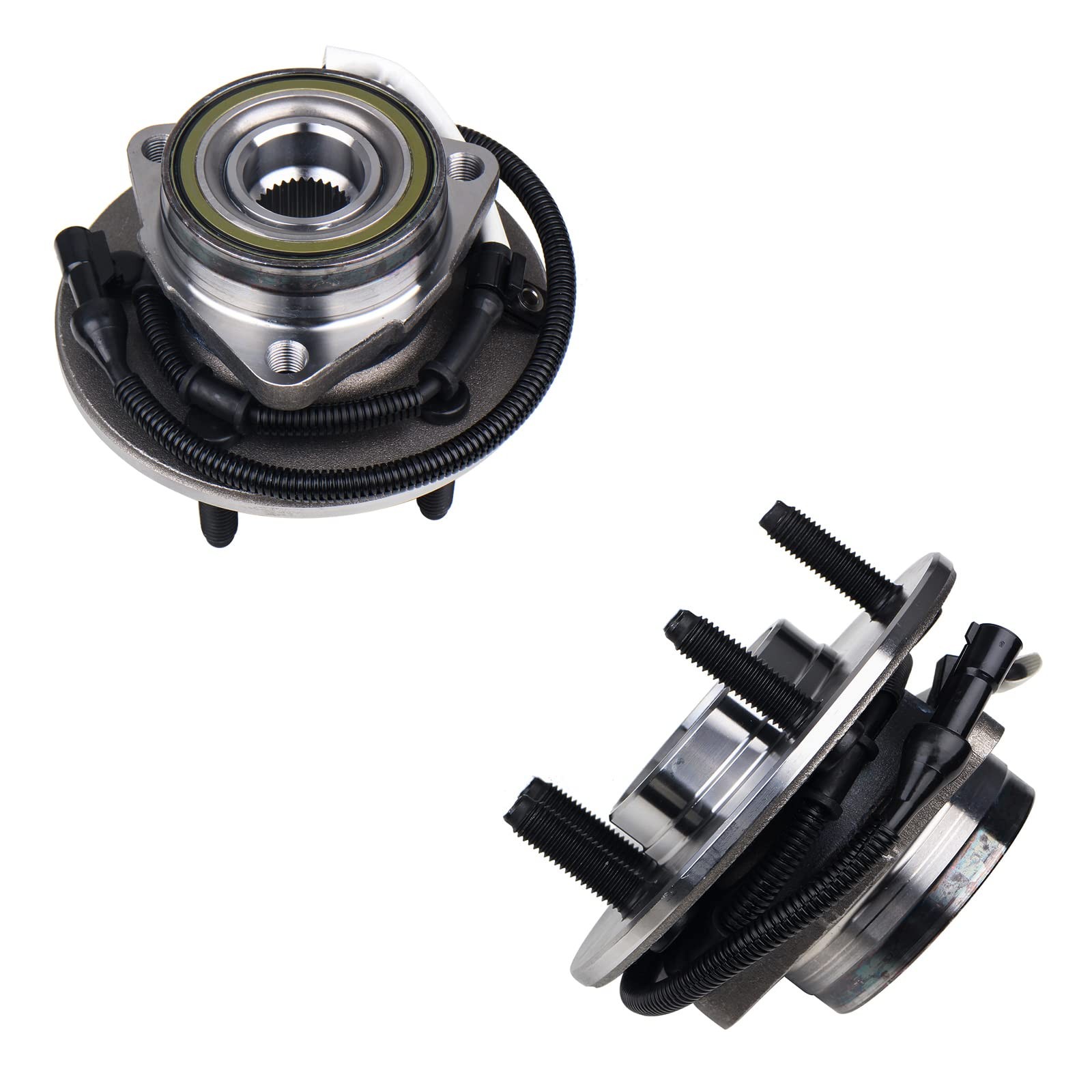 KUSATEC 515029 Front Wheel Bearing Hub Assembly 2Pack