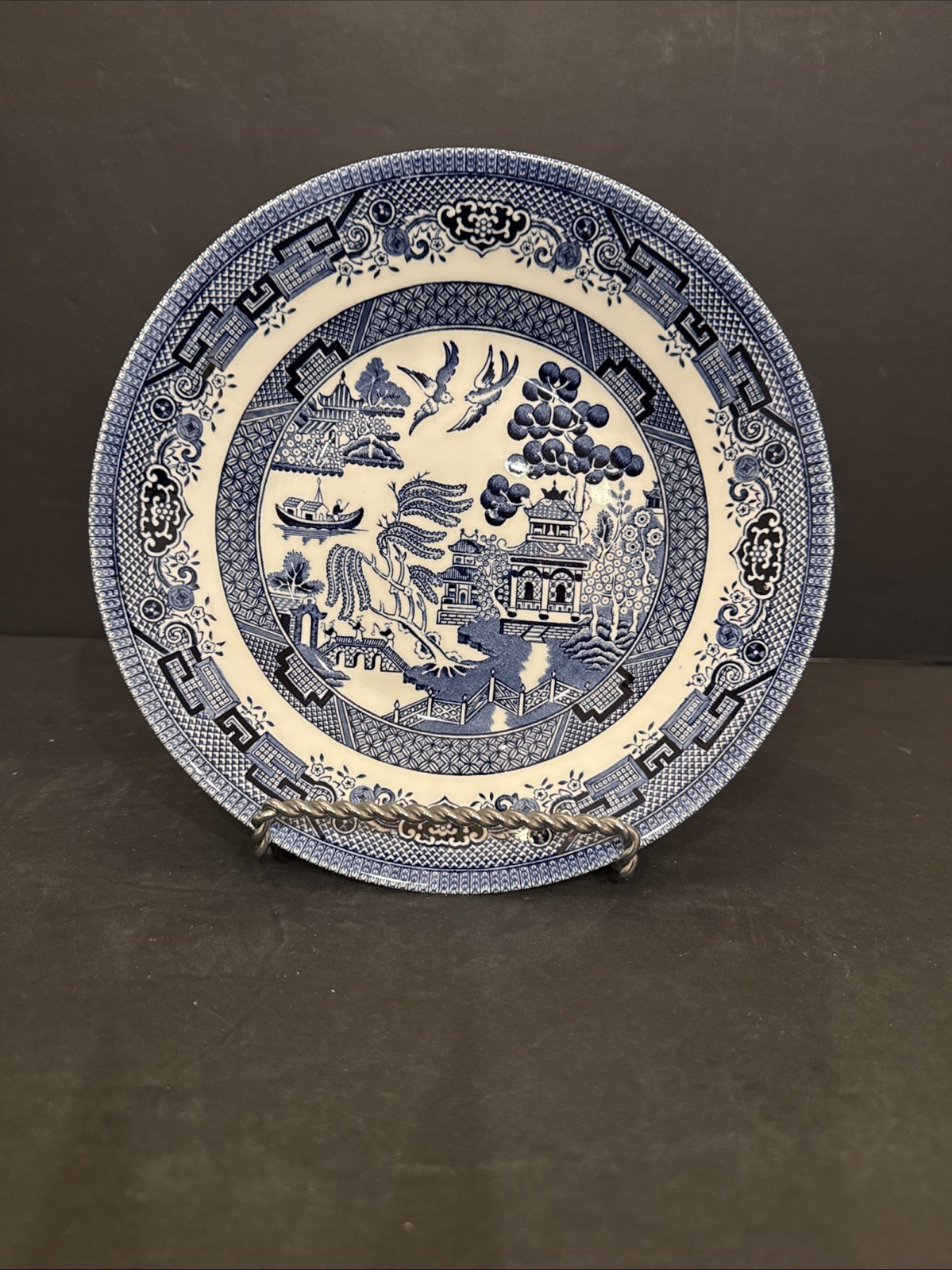 Blue Willow by Churchill  Soup Coupe Cereal Bowl 7 7/8” Made in England
