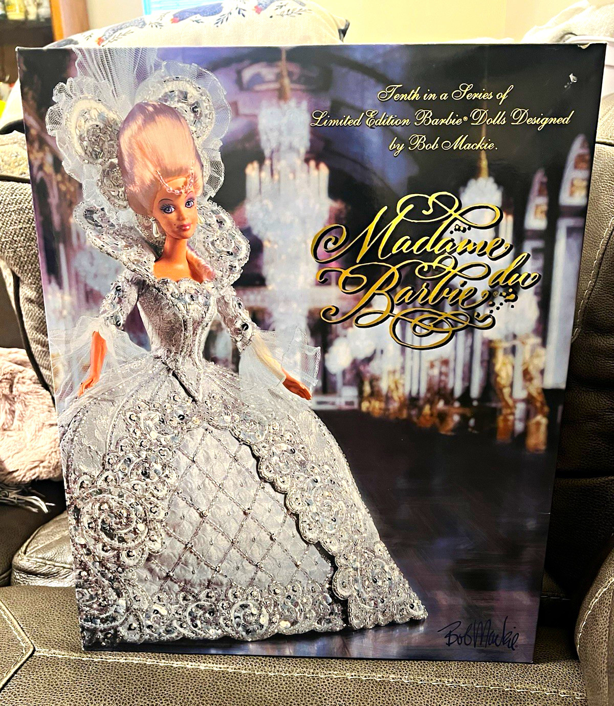 Mattel Barbie Bob Mackie Madame du Barbie LE Doll 11.5in COA 1998 17934