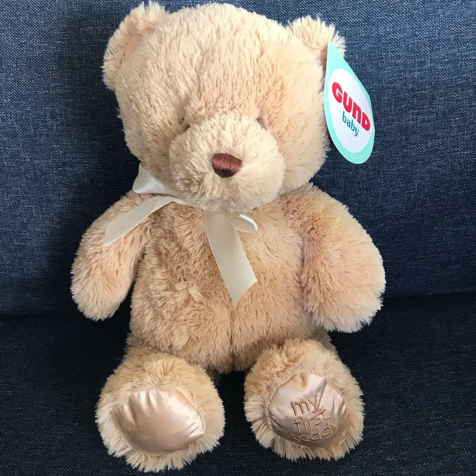 My First Teddy Gund Baby Safe Bear Tan 12\