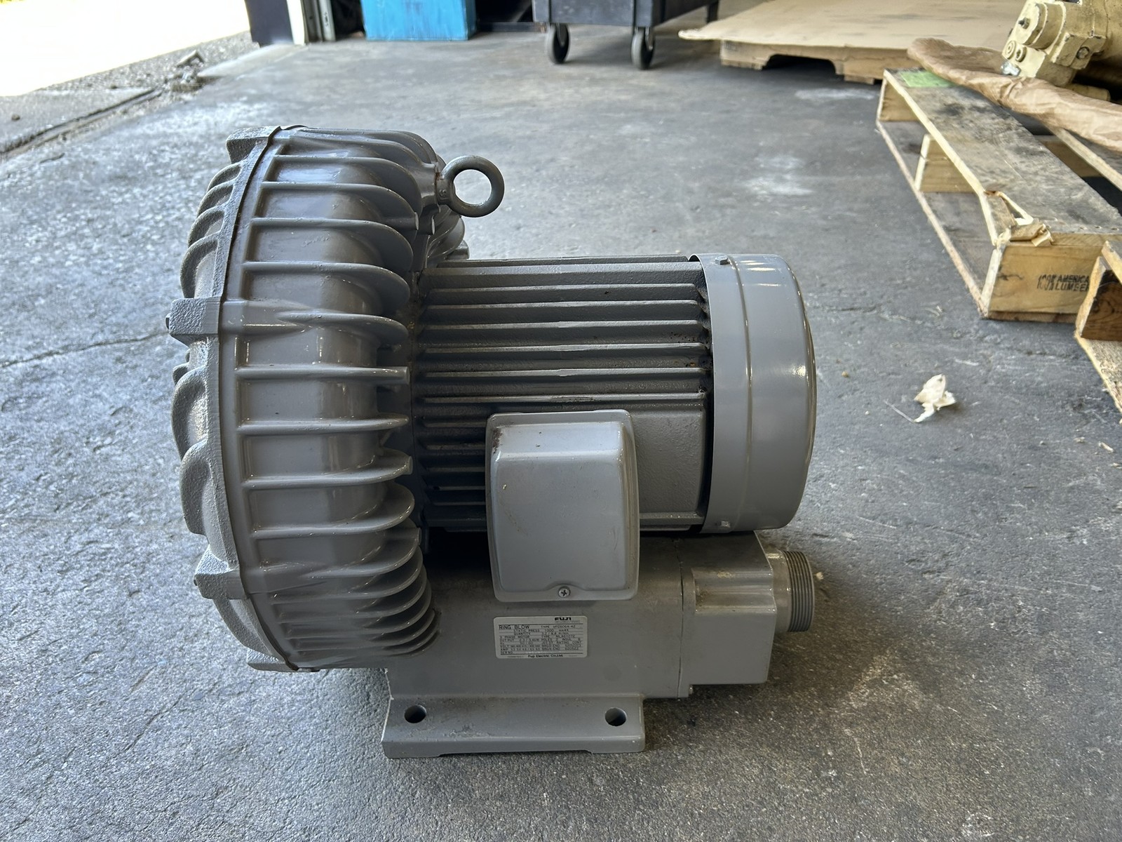 Fuji Electric VFC606A Ring Regenerative Side Channel Blower 3PH VFC606A-4Z