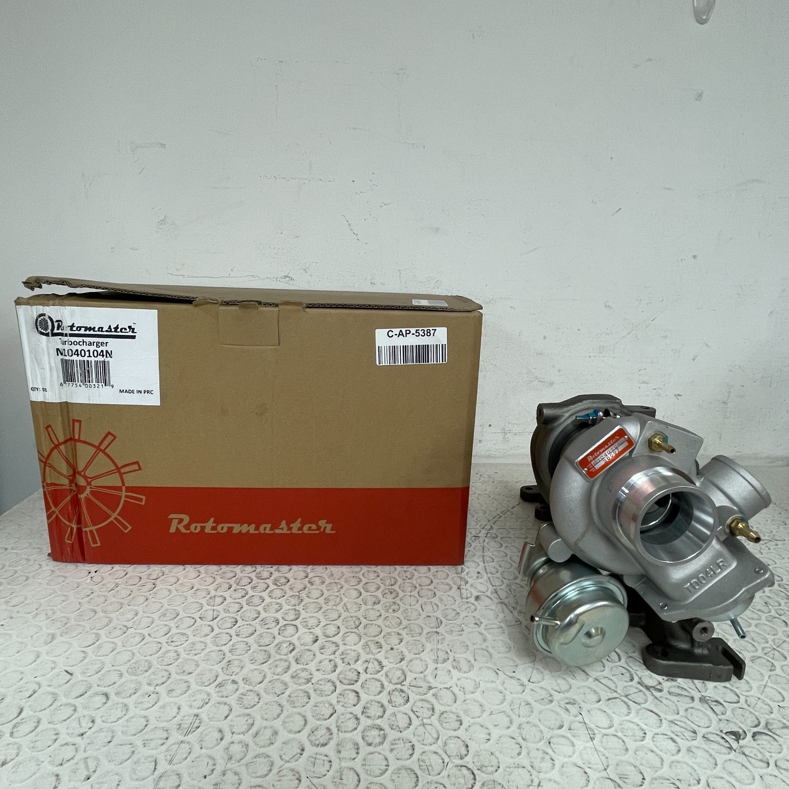Rotomaster M1040104N New Turbocharger & Manifold 2003-2009 Chrysler PT Cruiser