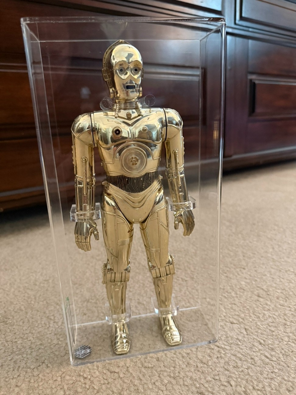 1978 Kenner Star Wars 12-Inch C-3PO Loose AFA 80 1978 Kenner Star Wars 12-Inch C-3PO Loose AFA 80
