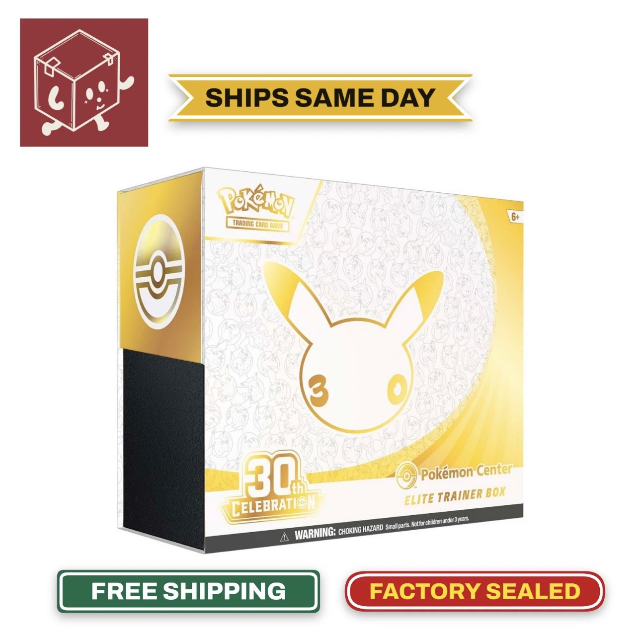 IN HAND Pokemon Center 30th Anniversary Celebration Elite Trainer Box ETB Sealed