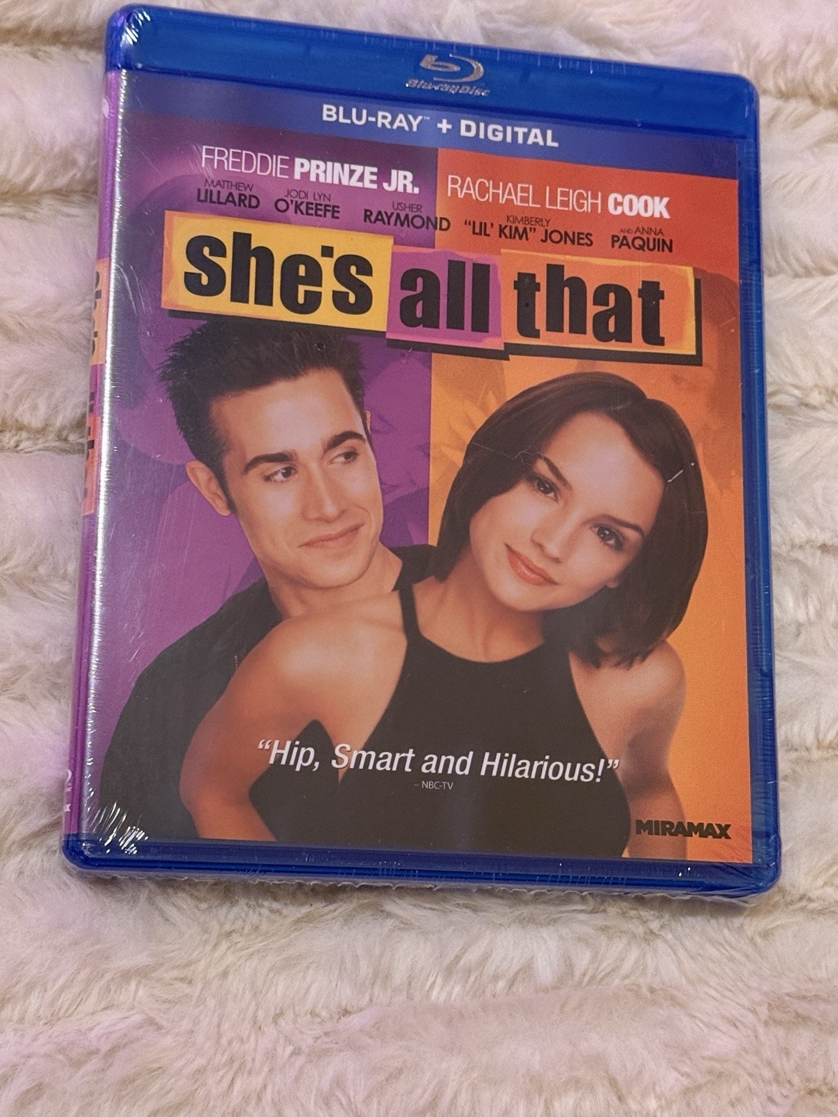 She\'s All That (Blu-ray + Digital) NEW/SEALED - Ships Fast & Secure She\'s All That (Blu-ray + Digital) NEW/SEALED - Ships Fast & Secure