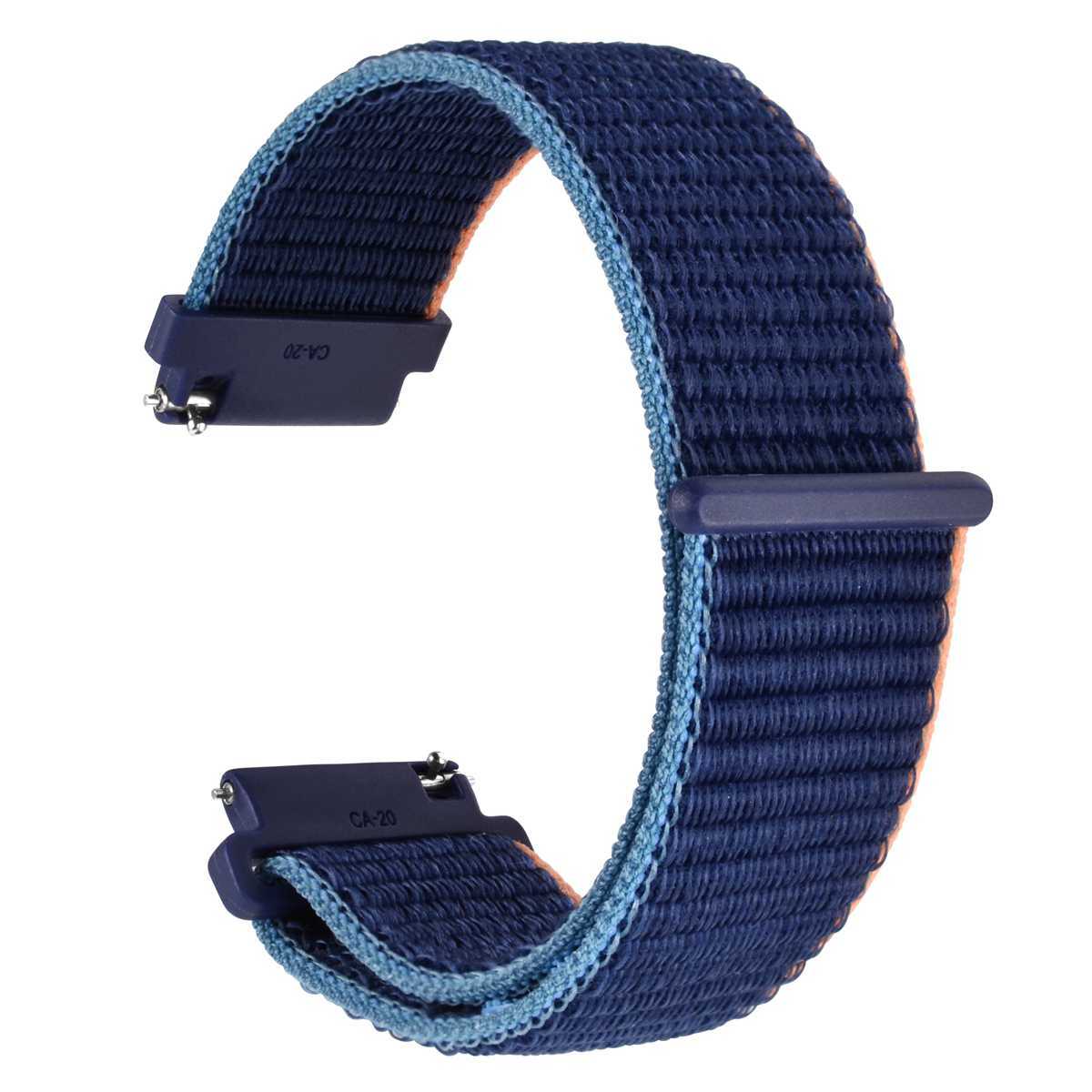 WOCCI Nylon strap Watch Band 18mm 20mm 22mm Watchband for Men Quick Release