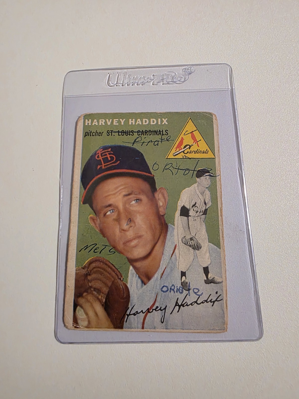 1954 Topps - Harvey Haddix #9  MK