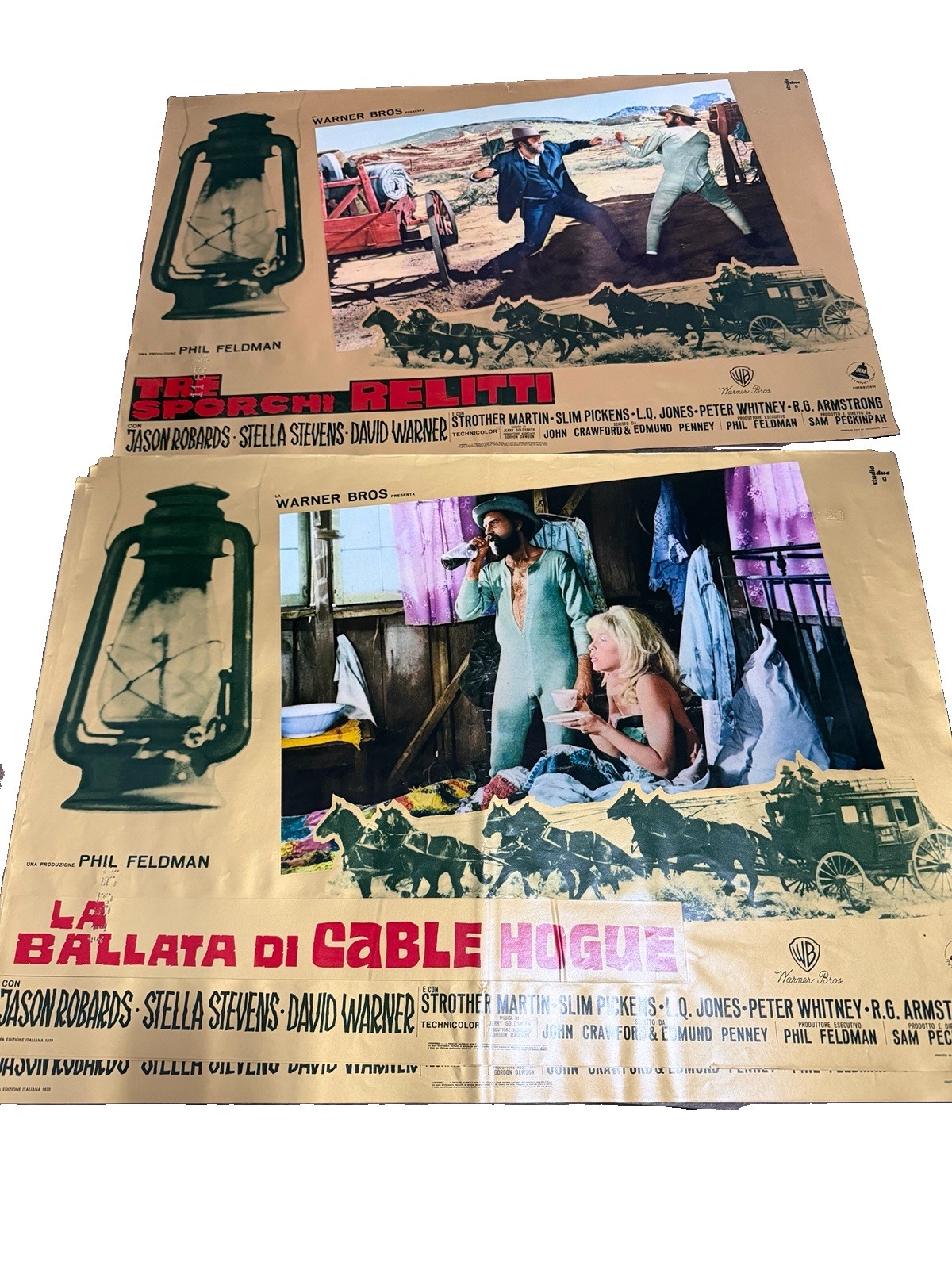 The Ballad of Cable Hogue -10 Original Italian Fotobuste Posters
