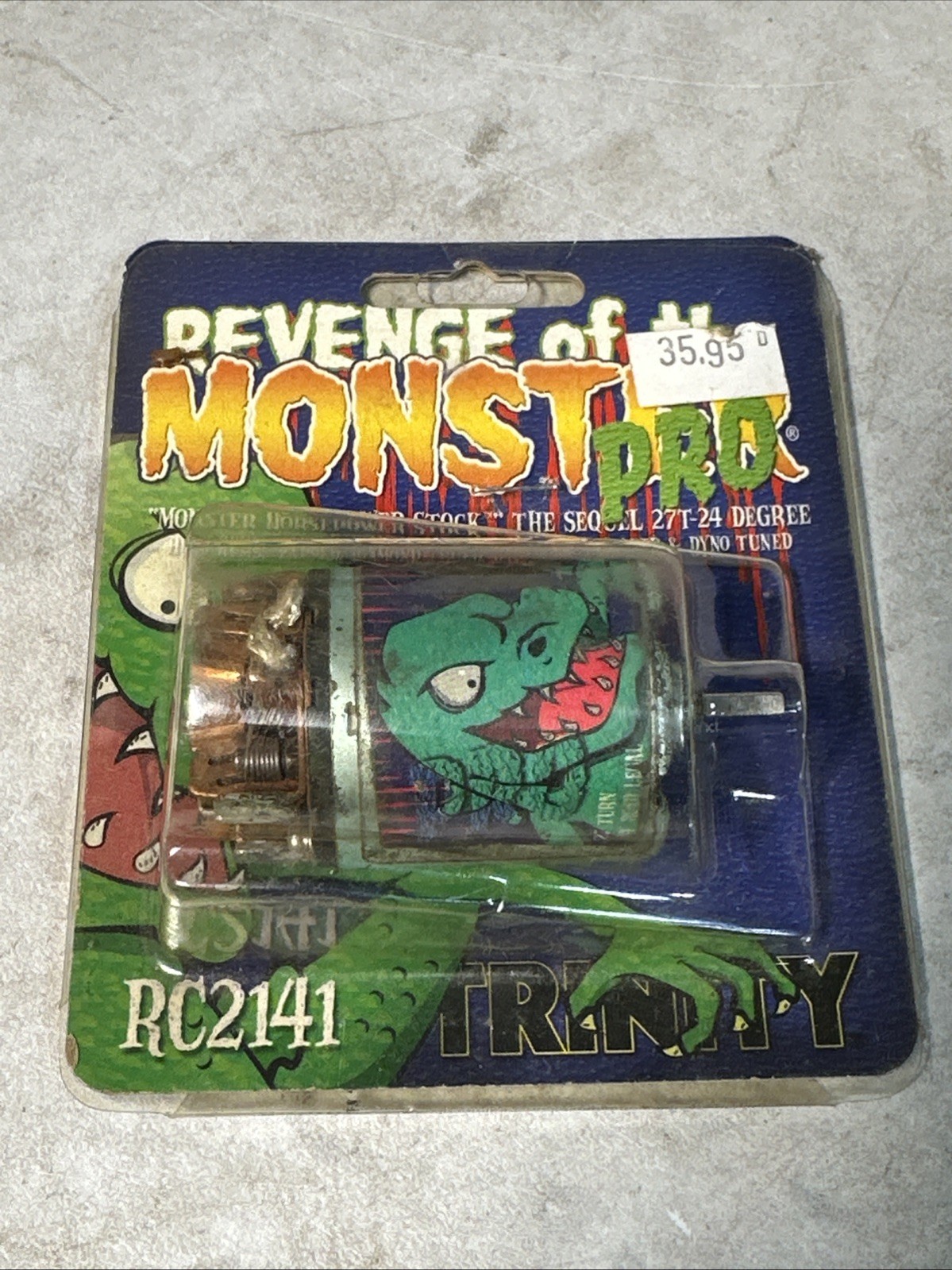 Trinity Revenge Of The Monster Pro Used Vintage Brushed Motor
