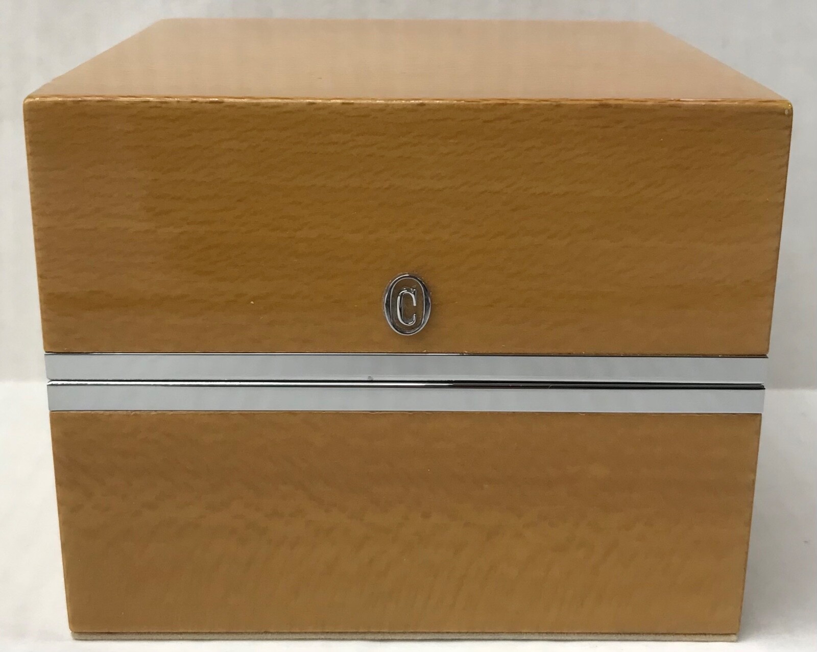 Concord vintage Authentic Wood Watch Box Presentation display Storage Case Concord vintage Authentic Wood Watch Box Presentation display Storage Case