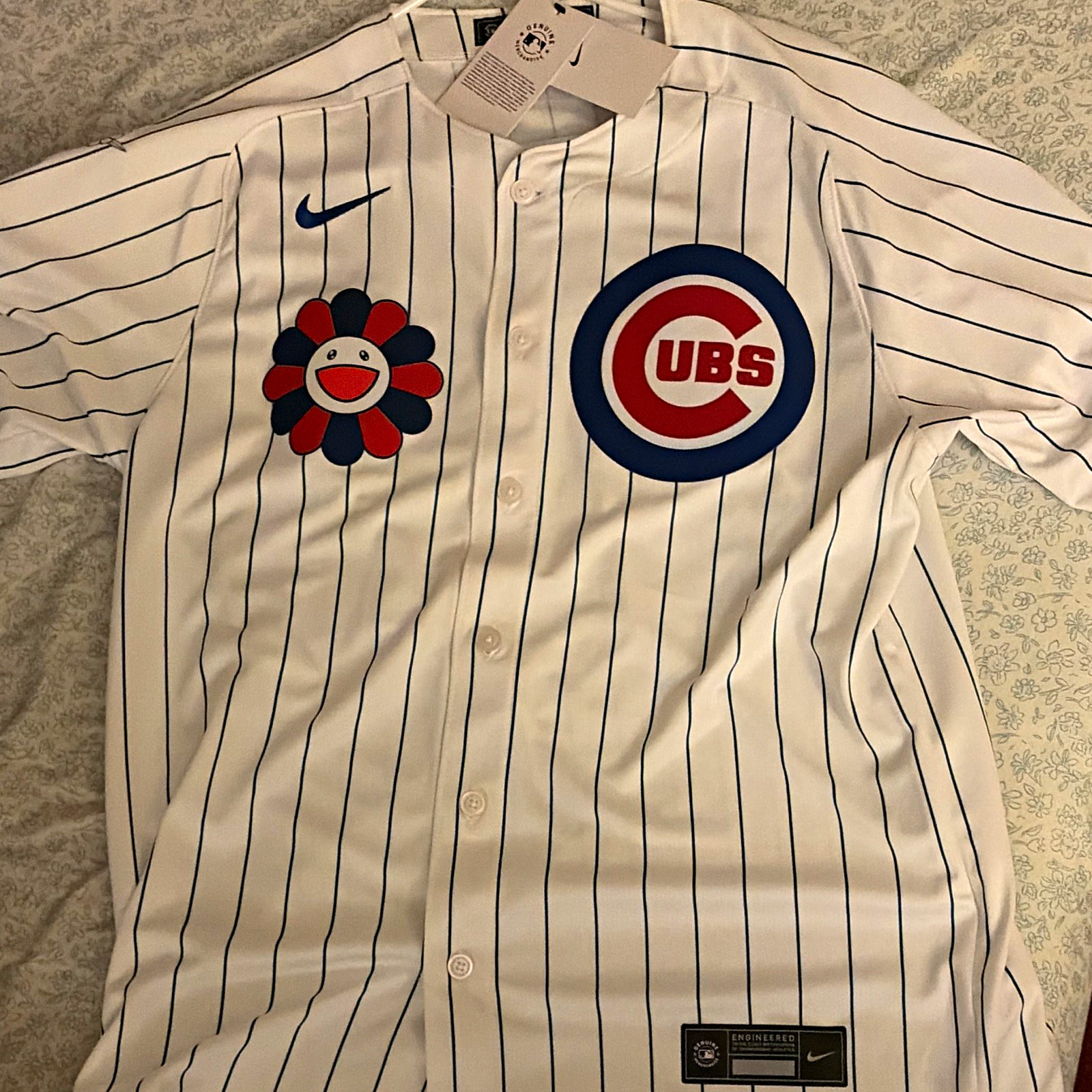 Nike Chicago Cubs Shota Imanaga #18 takashi murakami MLB Baseball Jersey Nike Chicago Cubs Shota Imanaga #18 takashi murakami MLB Baseball Jersey