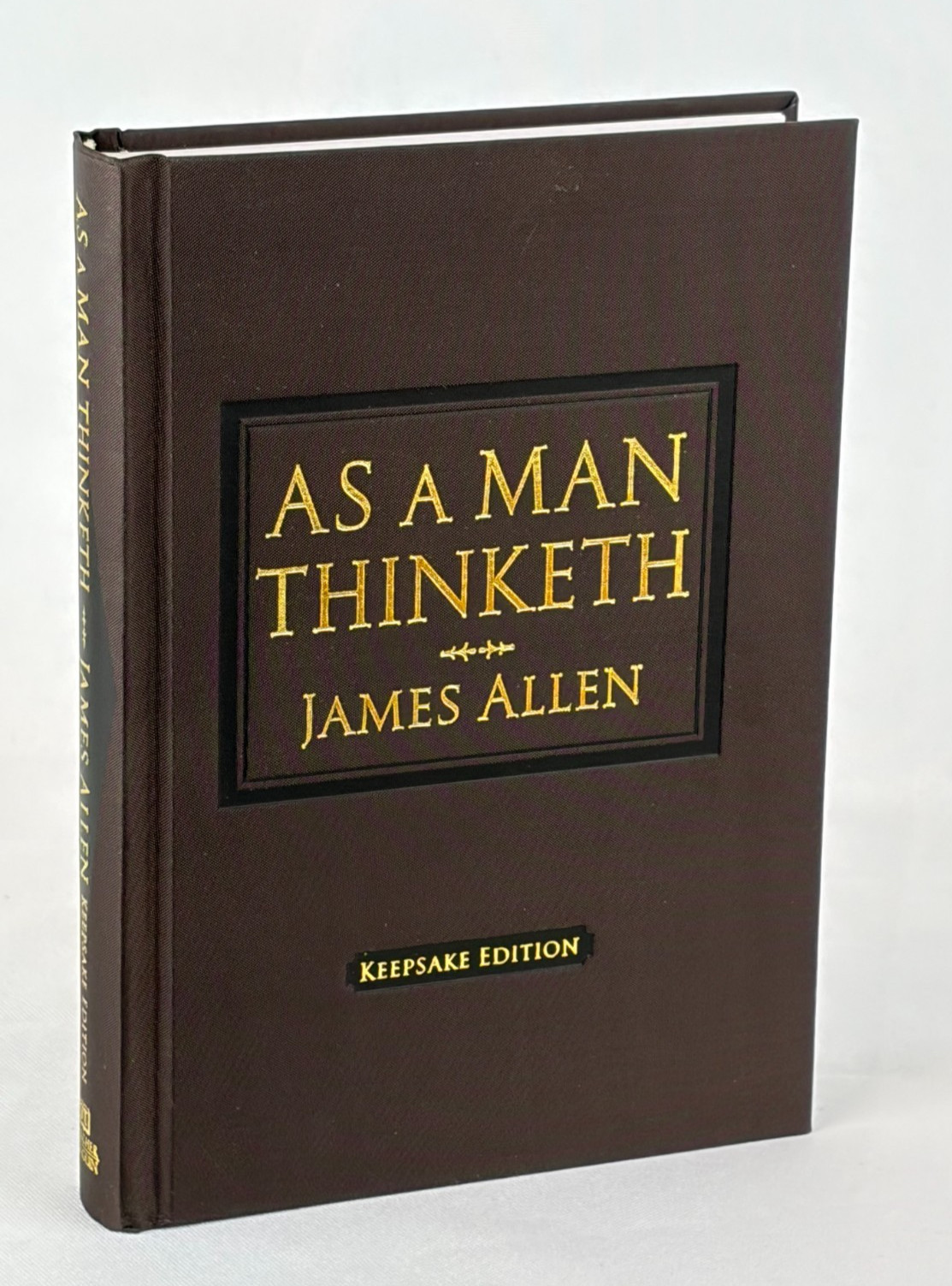 Rare - AS A MAN THINKETH Deluxe Keepsake Edition by James Allen Hardcover NEW