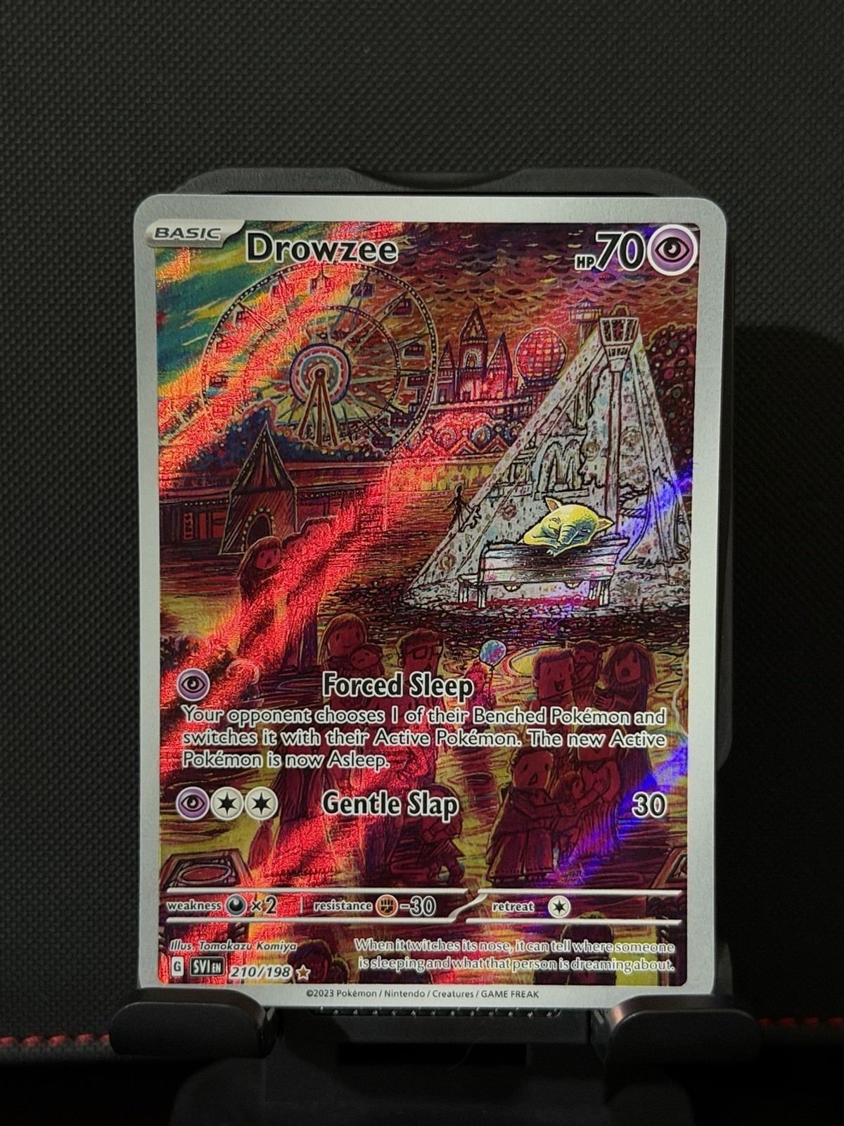 Drowzee 210/198 SV01: Scarlet & Violet Base Set Holo