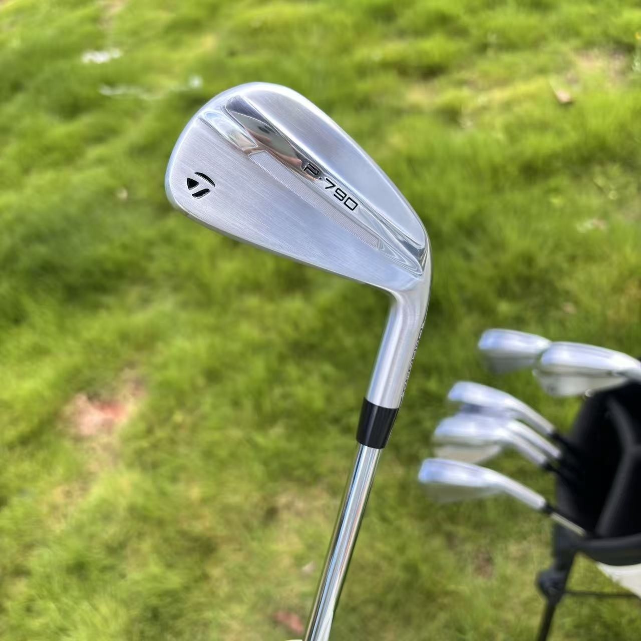 TaylorMade P790 2025 Irons 4-PW Chrome KBS Tour 90 Stiff Steel Shafts Golf Set