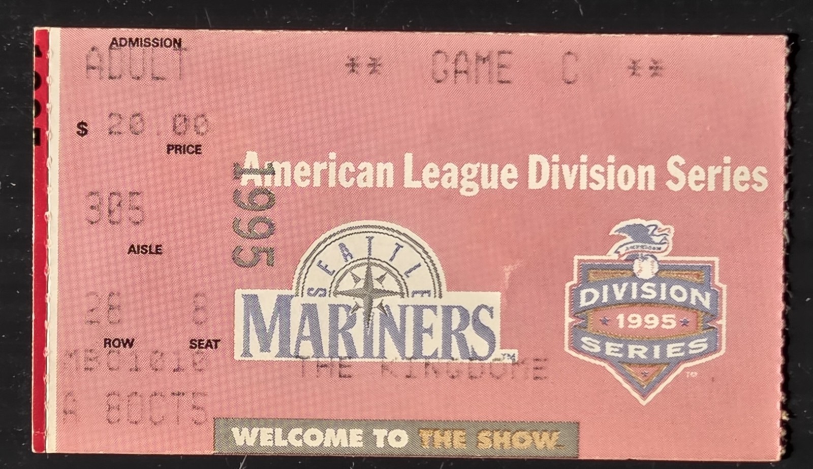 1995 ALDS Game 5 Seattle Mariners THE DOUBLE Edgar Martinez Griffey Jr. Slide