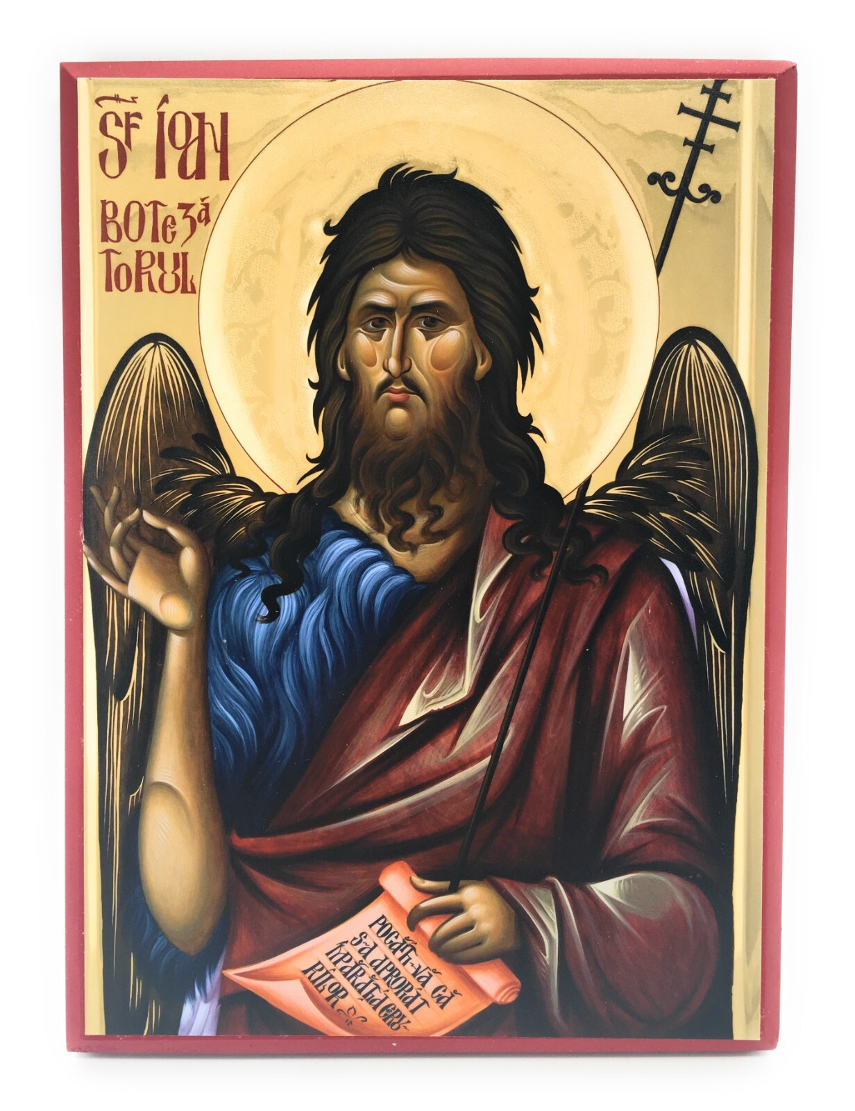 Orthodox Icon of St John the Baptist and Forerunner of Jesus Christ (5