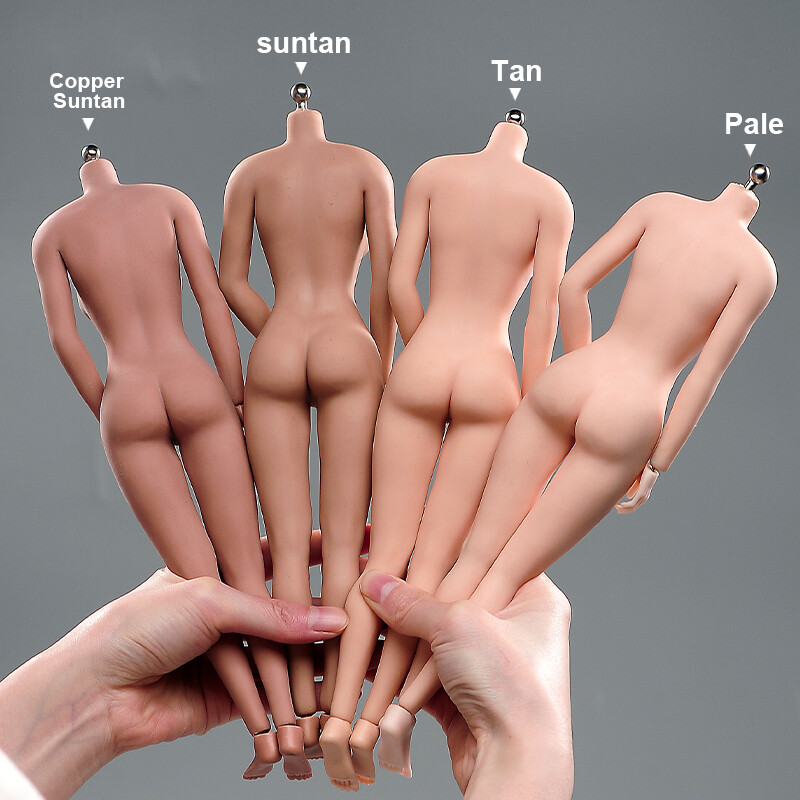 1/6 Female Seamless Flexible Body Super Large Bust Breast For 12\'\'Figure Model