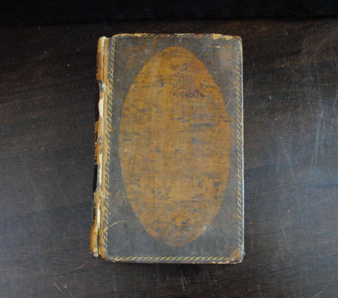 Antique The Poetical Works of Joseph Addison Cooke's Edition Book Georgian 1700s