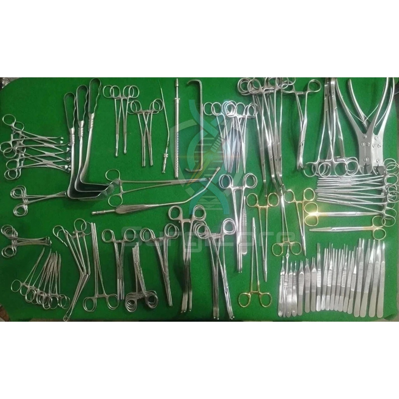 Major Cardiovascular Thoractomy Vascular 106 pcs Set Open Heart Instruments