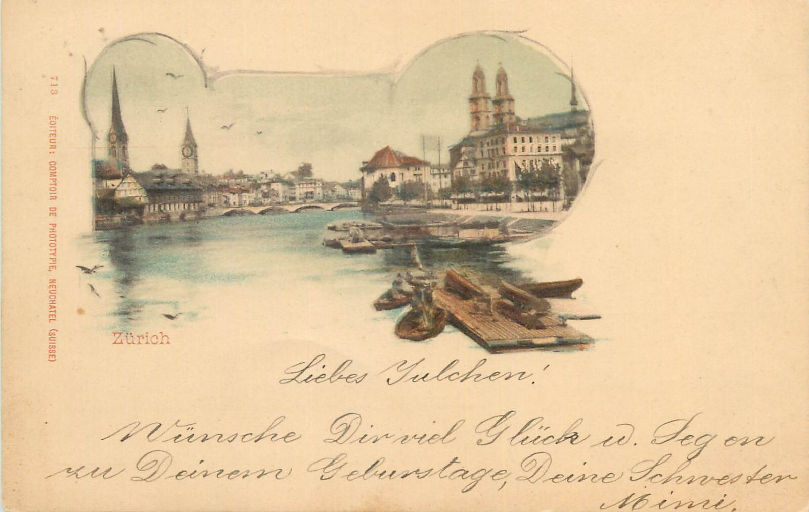 Switzerland Zurich 1900