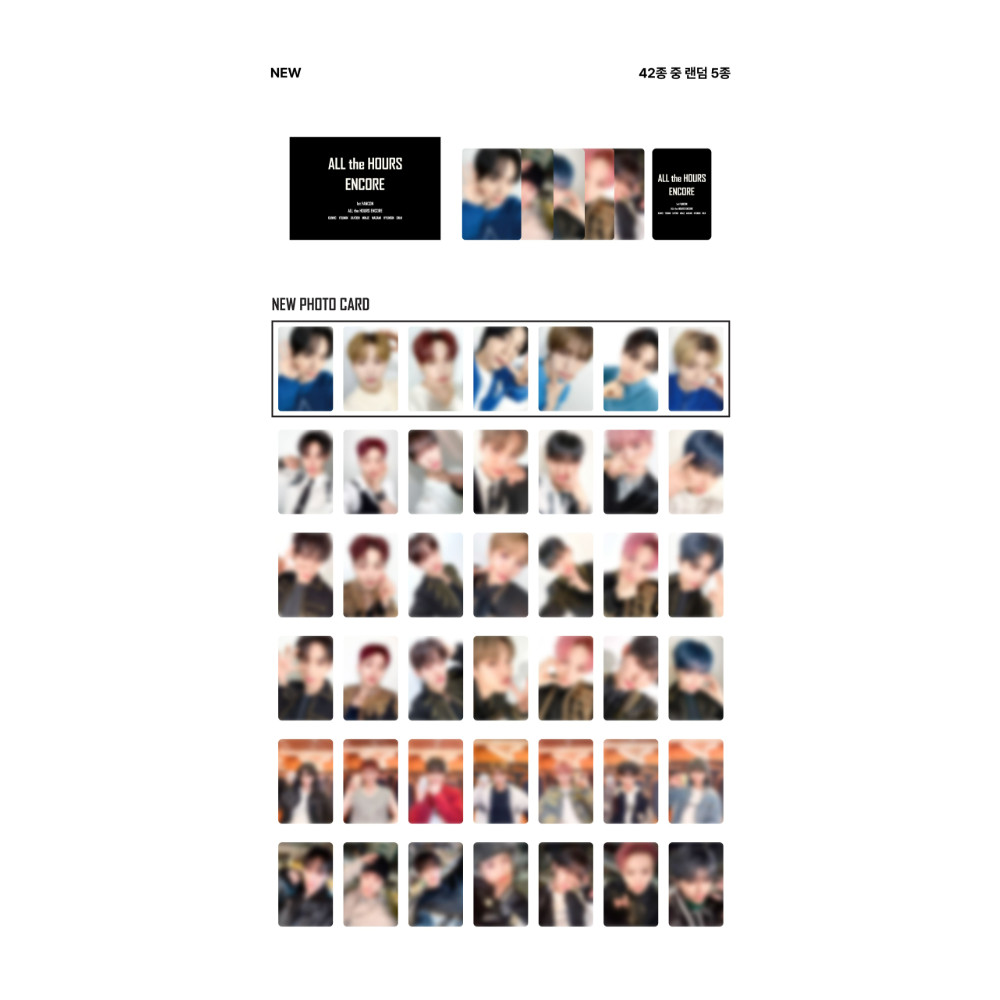 ALL(H)OURS 1st FANCON Encore ALL the HOURS in Seoul Official MD K-POP Goods