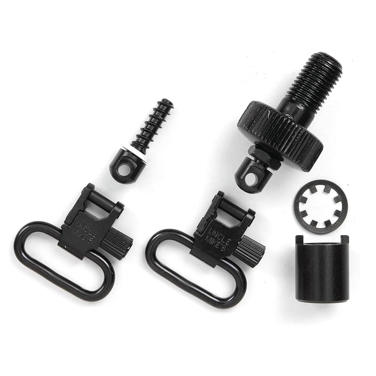 Uncle Mike\'s QD Swivels Mossberg 500 1 in. Blued (UNC18102)