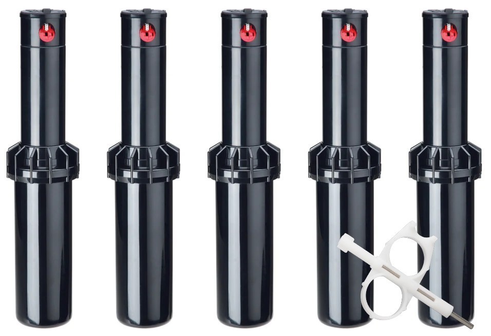 K-Rain RPS75 4in Pop-Up 3/4in Rotor Sprinkler Heads 5 10 20 Pack Tool Nozzles