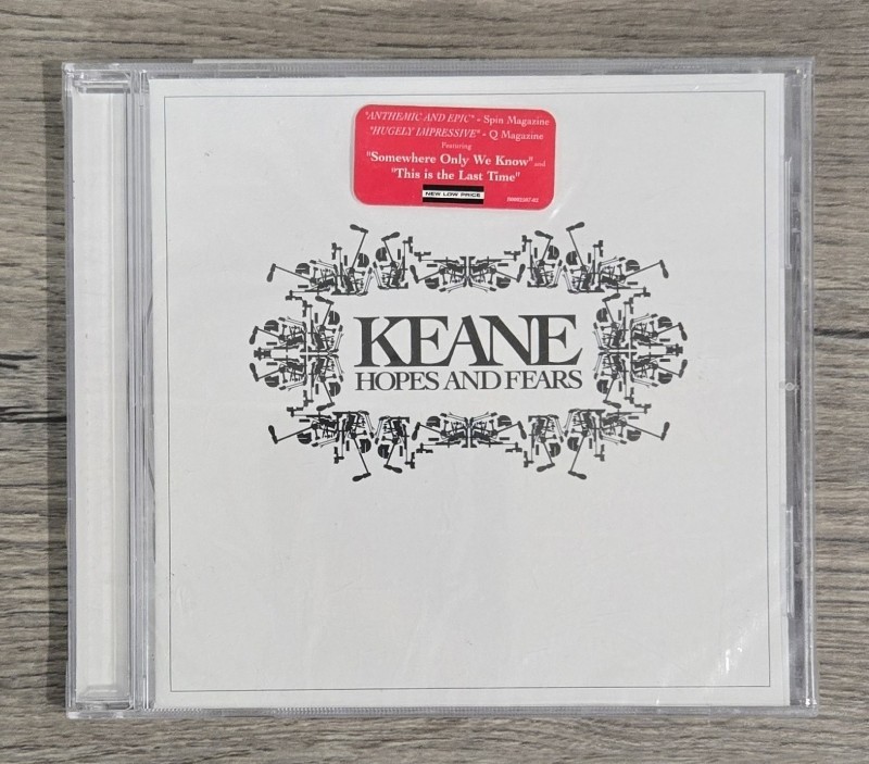 Keane - Hopes And Fears CD *BRAND NEW SEALED* 2004 with Hype Sticker Keane - Hopes And Fears CD *BRAND NEW SEALED* 2004 with Hype Sticker